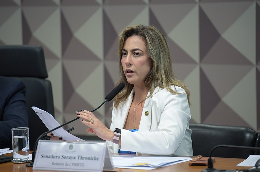 CPI das Bets - Soraya Thronicke propõe ouvir dono e executivo de Bet e pode convocar Gusttavo Lima 